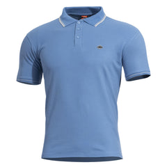 Pentagon Aniketos Stripes polo majica, Dawn Blue