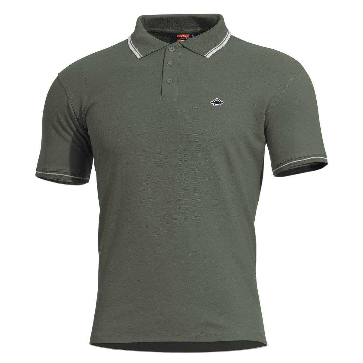 Pentagon Aniketos polo majica, camo green