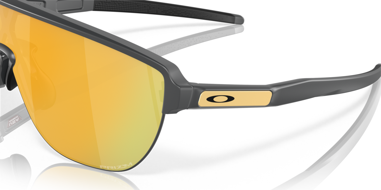Oakley CORRIDOR Sonnenbrille mit Rahmen Matte Carbon und mit Dias Prizm 24K 42