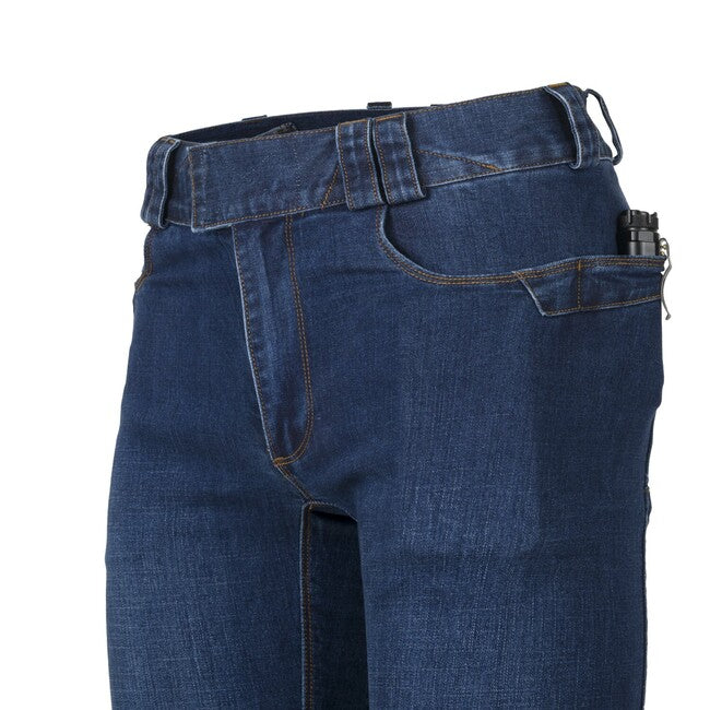 Helikon-Tex COVERT taktische Hose - Denim Mid - Vintage Worn Blue