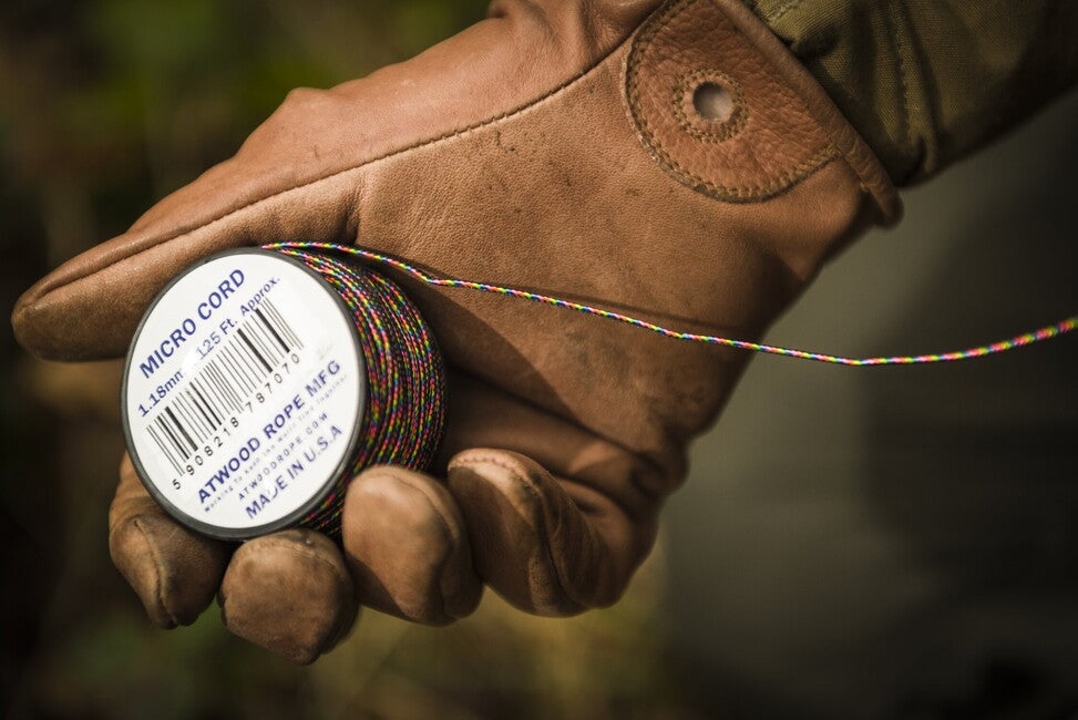 ATWOOD Micro Rope 125 feet Dark Stripe 24