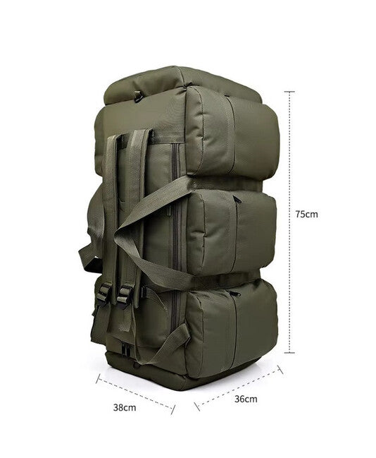 DRAGOWA Tactical Assault Backpack Dagger 90 L, Olive