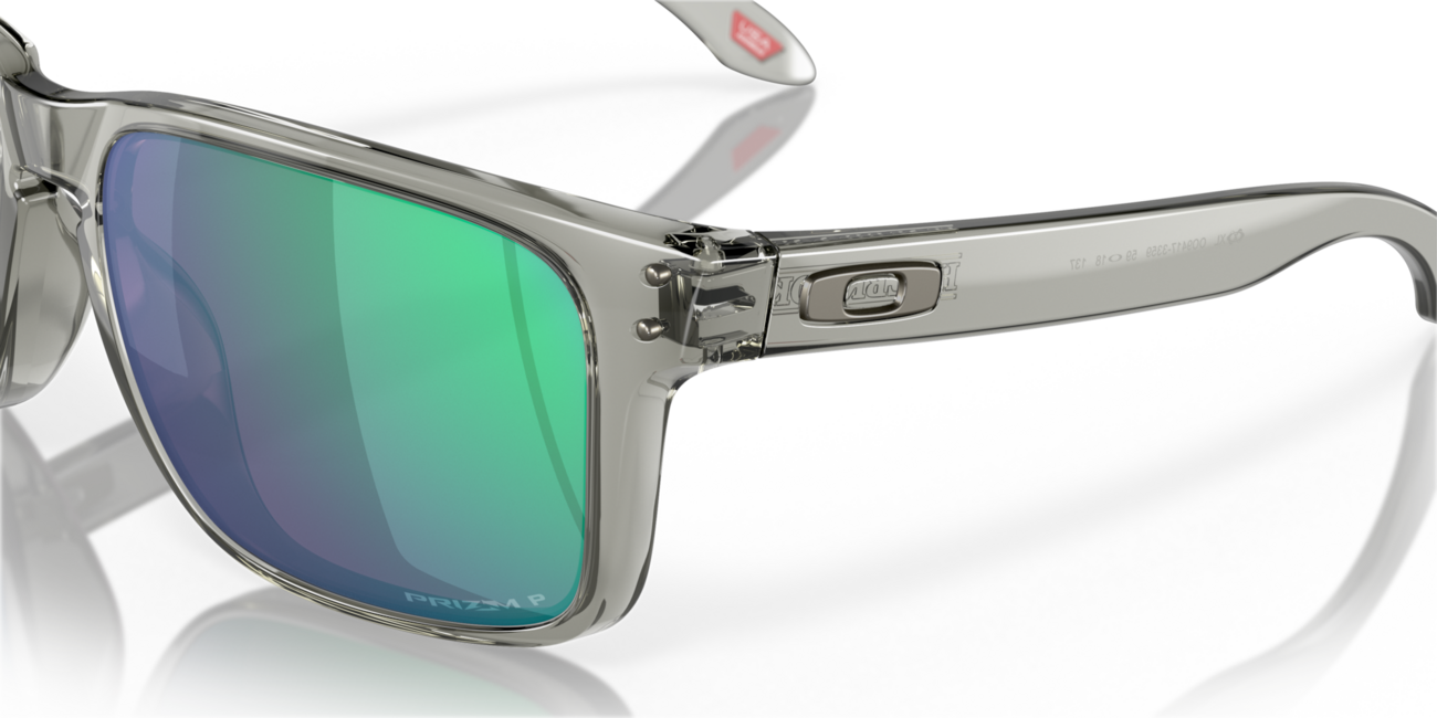 Oakley HOLBROOK XL Sonnenbrille mit Rahmen Grey Ink und mit Dias Prizm Jade Polarized 59