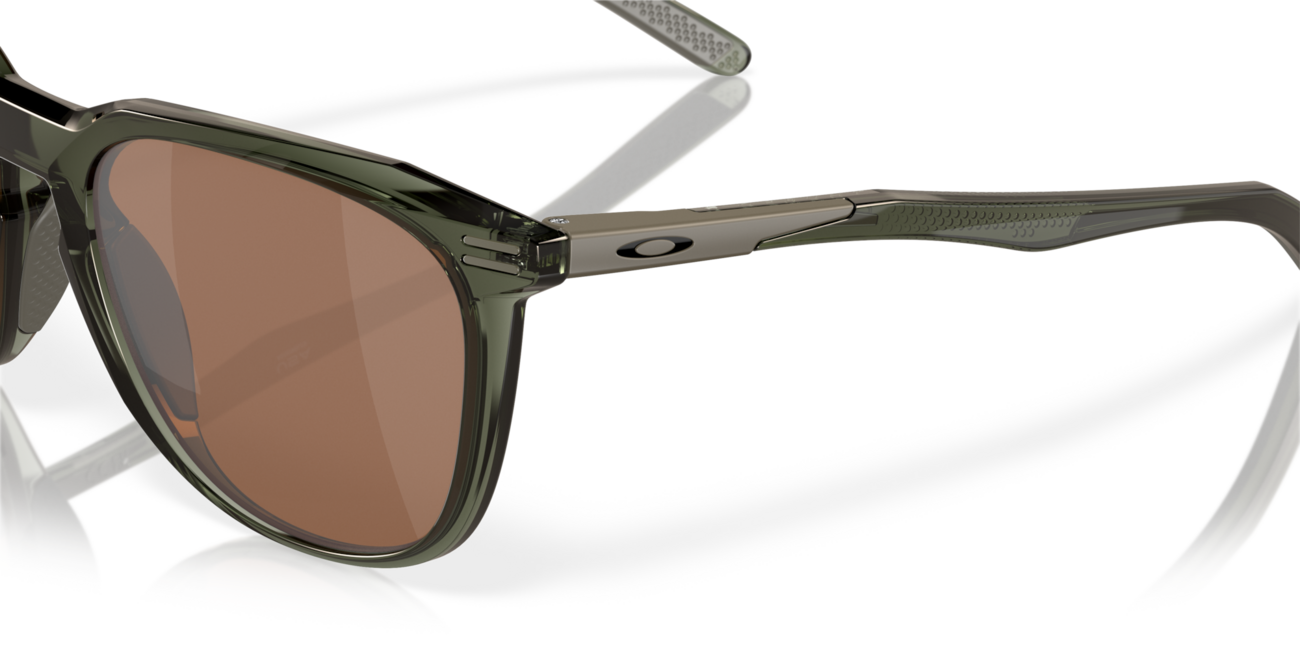 Oakley Thurso Sonnenbrille mit Rahmen Olive Ink und mit Dias Prizm Tungsten Polarized 54