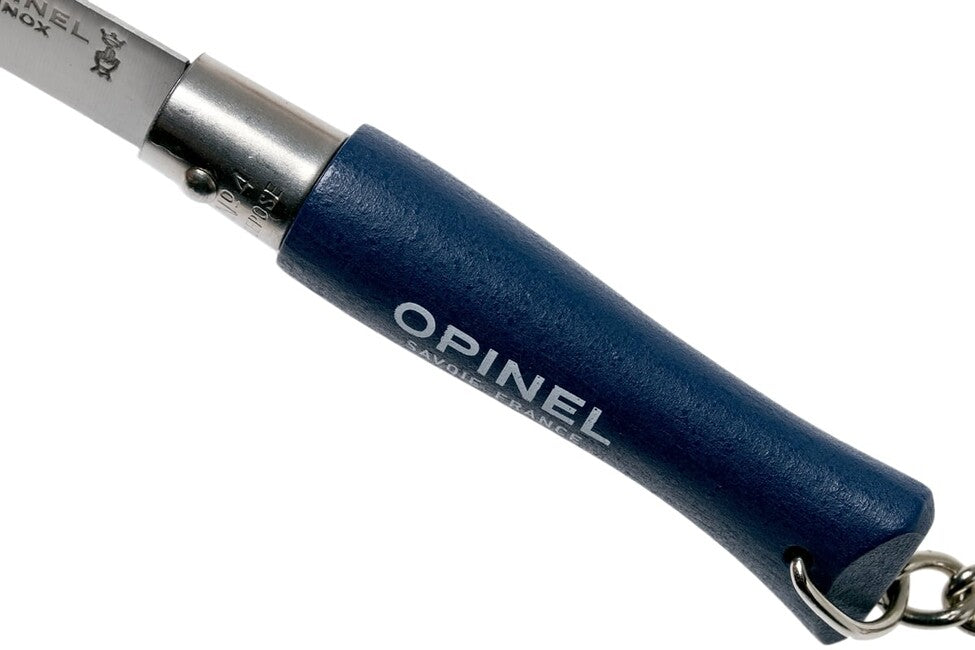 Opinel N°04 Klappmesser für Schlüssel dunkelblau