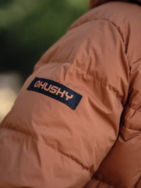 HUSKY Durra moška puhovka, rjava/khaki
