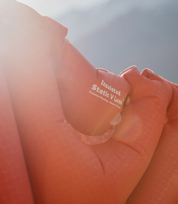 Klymit Static V Luxe Insulated Sleeping Pad, Red