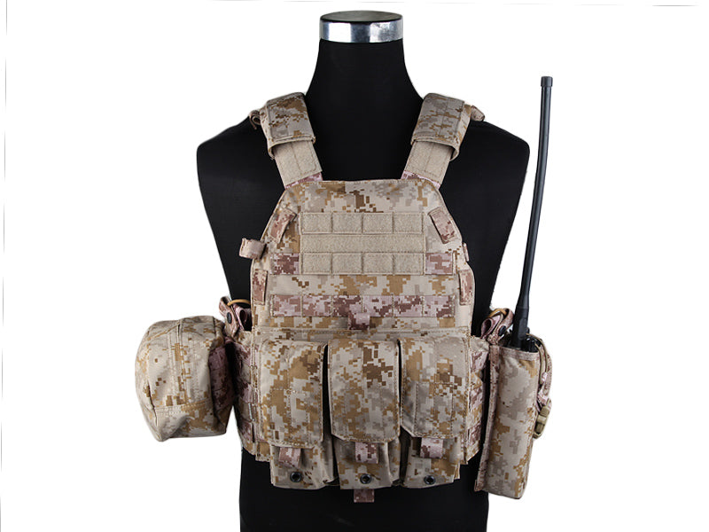 Emersongear LBT6094A plattenträger mit 3 taschen, aor1 500d