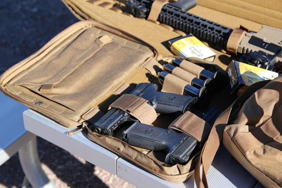 Helikon-Tex tasche für 2 Pistolen - Cordura - coyote brown
