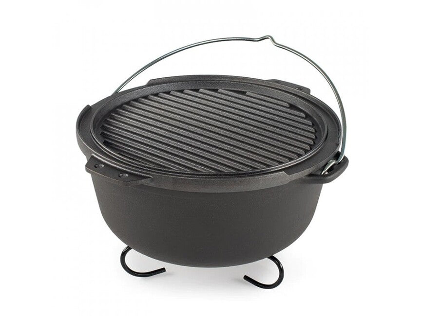 GSI Outdoors Guidecast Griddle doppelseitiges gusseisen 300 mm