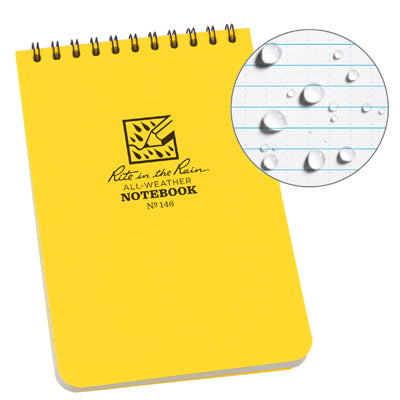 Rite In The Rain Nr. 146 all weather notebook gelb