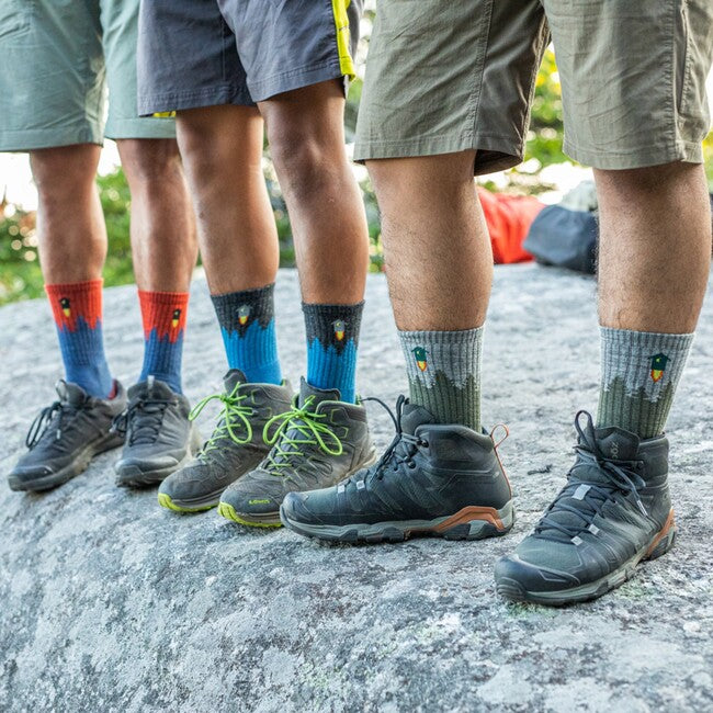 Darn Tough Number 2 Micro Crew socken medium light mit kissen, teal