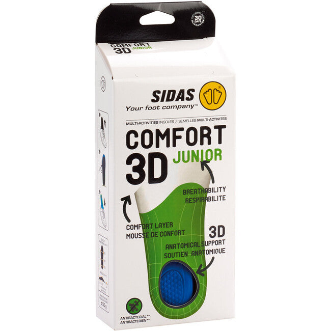 Sidas Comfort 3D Junior Einlegesohlen mit Unterstützung
