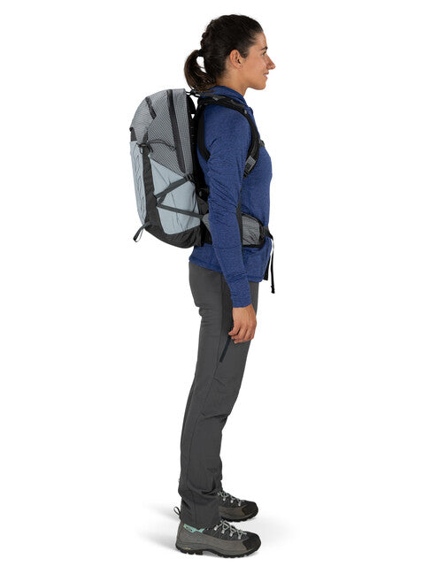 OSPREY Tempest Pro 20 Backpack, Silver Lining