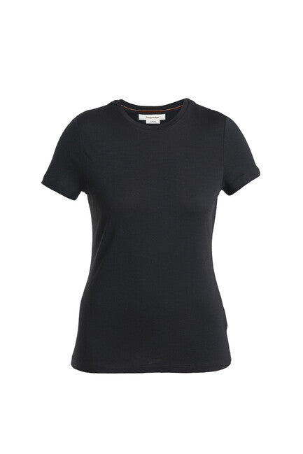 Icebreaker 150 Tech Lite III damen merino kurzarm T-shirt , schwarz