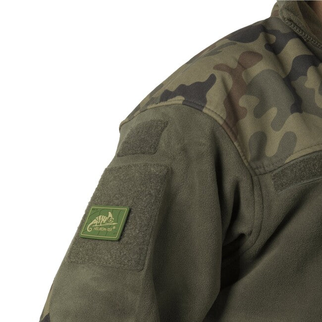 Helikon Infantry fleecejacke, schwarz/woodland