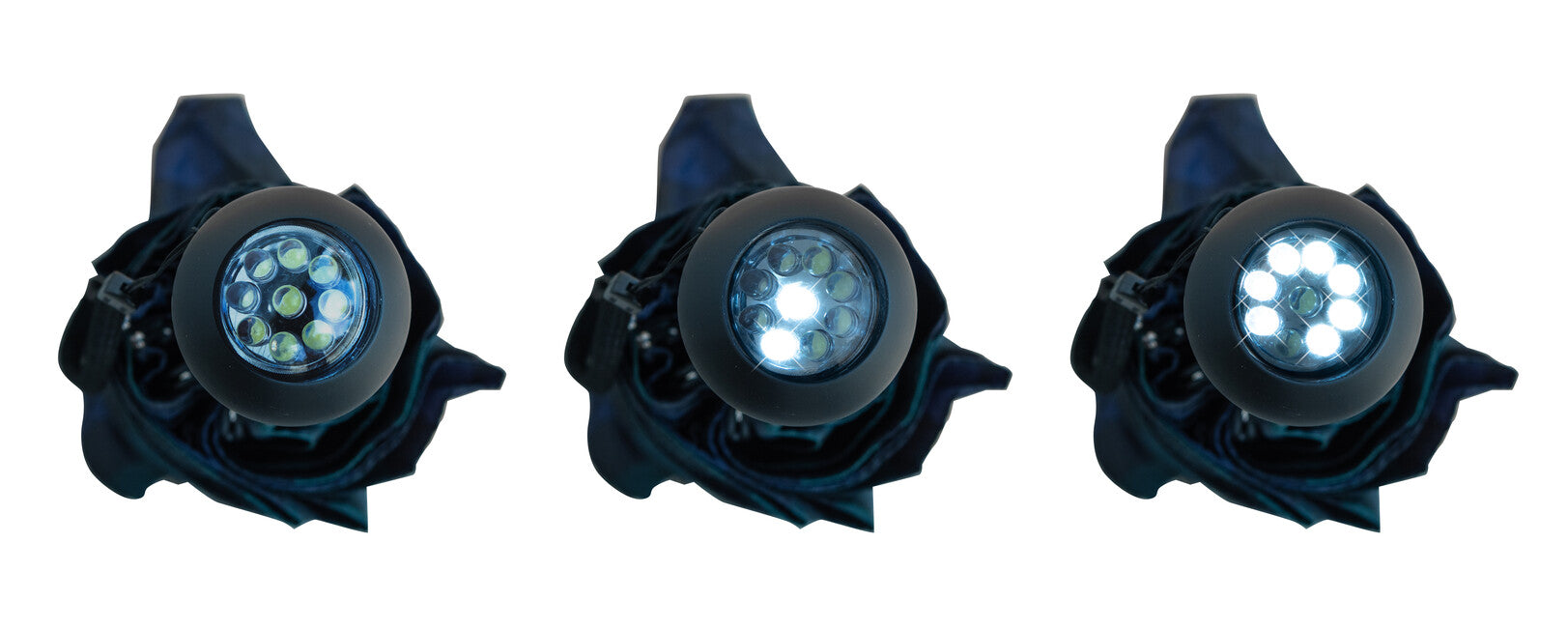 Origin Outdoors LED-Trek Compact Regenschirm led blau-grün