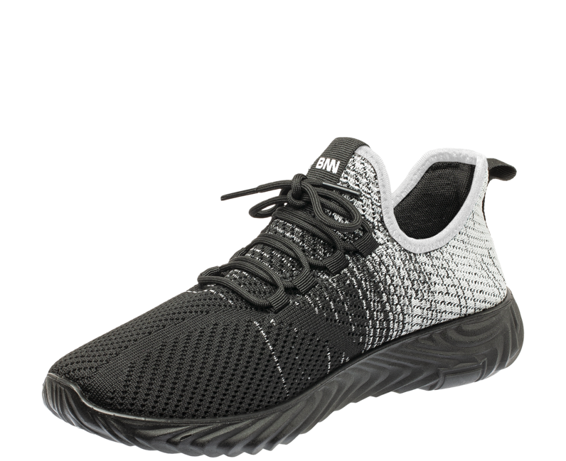BENNON NEXO Low Turnschuhe, schwarz/grau