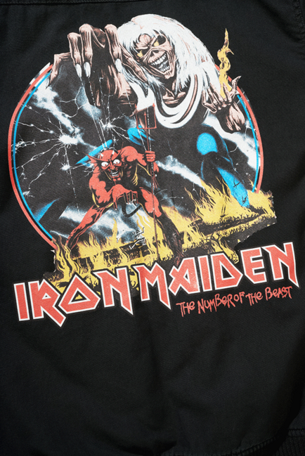 Brandit Iron Maiden Bronx Jacke, schwarz
