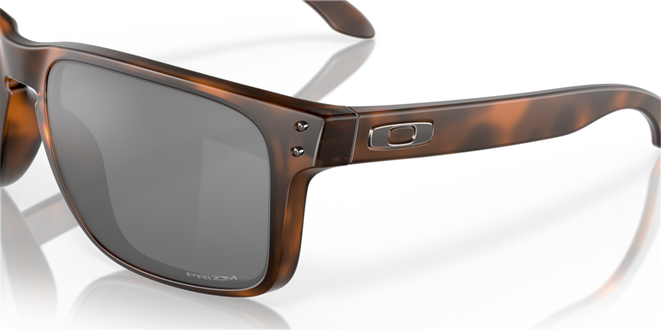 Oakley HOLBROOK XL Sonnenbrille mit Rahmen Matte Brown Tortoise und mit Dias Prizm Black 59