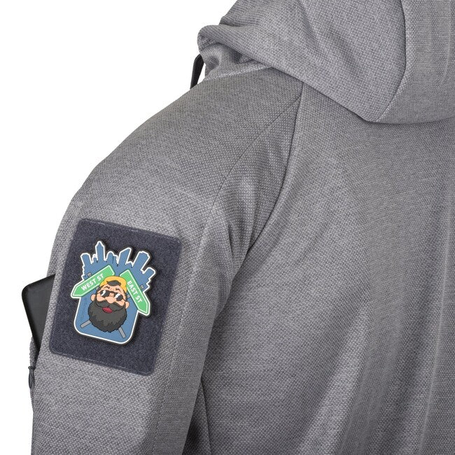 Helikon-Tex URBAN TACTICAL hoodie hoodie (FullZip) - Melange Grey