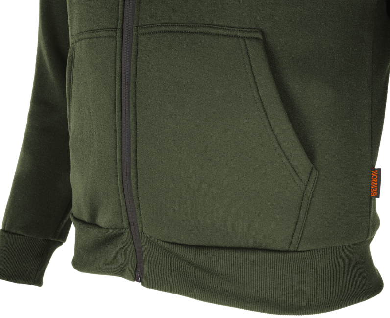 BENNON Sweatshirt na zips ADAMOS, grün