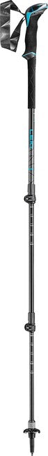 LEKI Makalu Lite AS trekkingstöcke 100 - 135 cm, schwarz-dunkel anthrazit-petrol