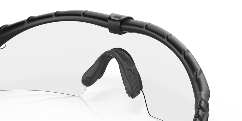 Oakley SI M Frame 3.0 Ballistische Brille mit klarer Linse, schwarz