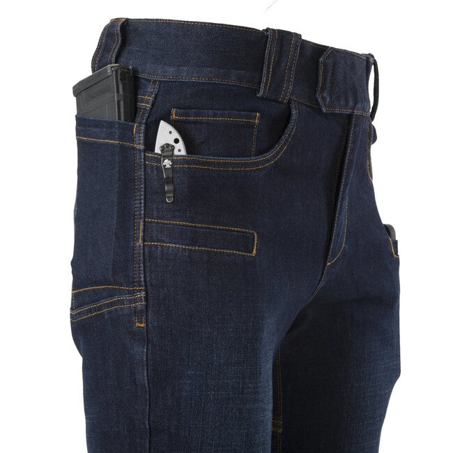 Helikon-Tex GREYMAN Tactical Rifle Slim Denim Mid, Dark Blue