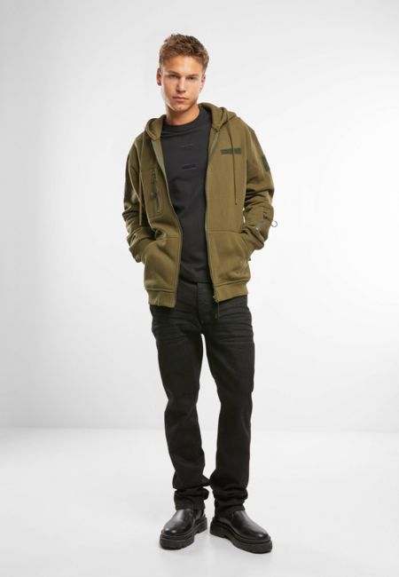 Brandit herren Taktischer hoodie, olivgrün