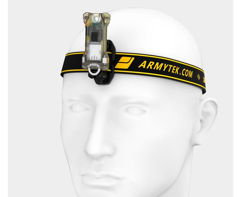 ArmyTek Zippy ES led-taschenlampe und schlüsselbund-set, gelb