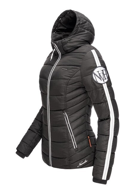 Navahoo KHINGAA´S damen Winterjacke mit Kapuze, Anthrazit