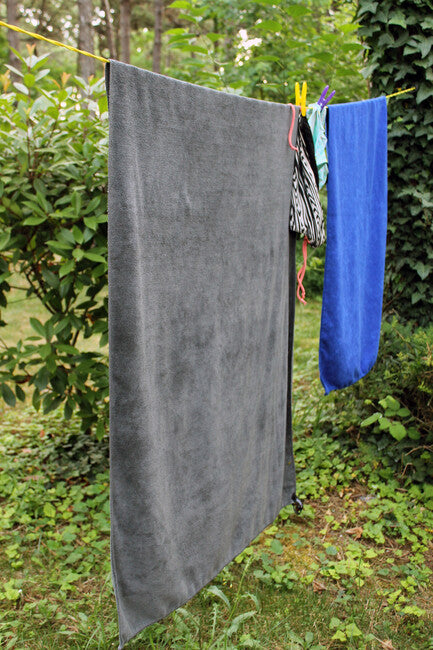 BasicNature Terry Towel 85 x 150 cm, Blue