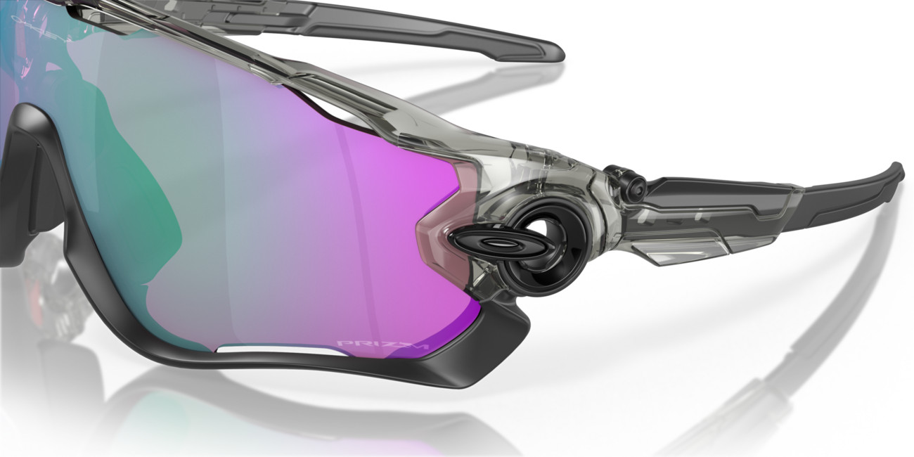 Oakley JAWBREAKER Sonnenbrille mit Rahmen Grey Ink und mit Dias Prizm Road Jade