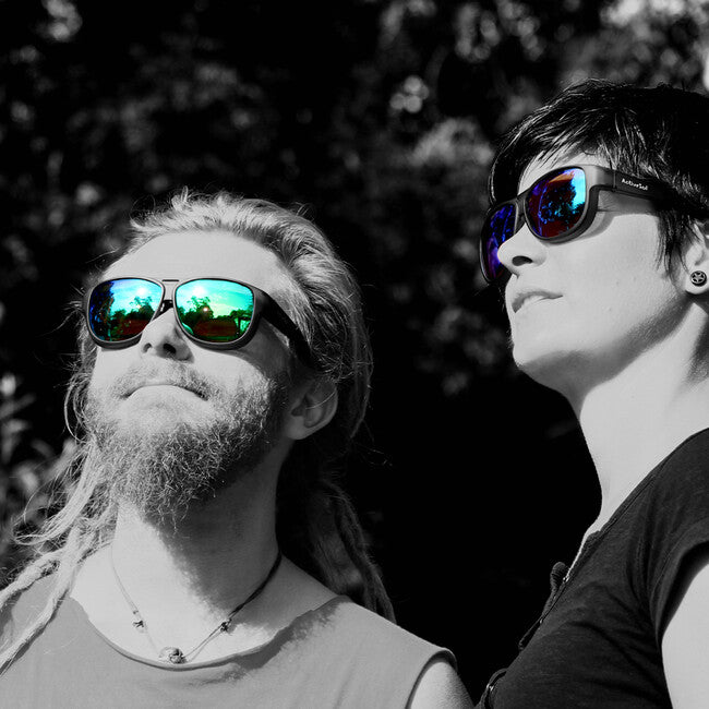 ActiveSol El Aviador Fitover-Kinder- Polarisations- Sonnenbrille grau/Spiegel-
