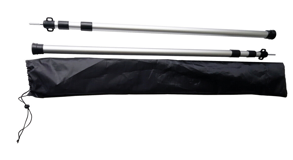 BasicNature Teleskopstöcke klein 80-180 cm 2 Stück