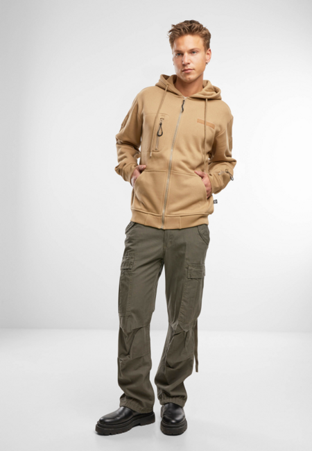 Brandit herren Taktischer hoodie, camel