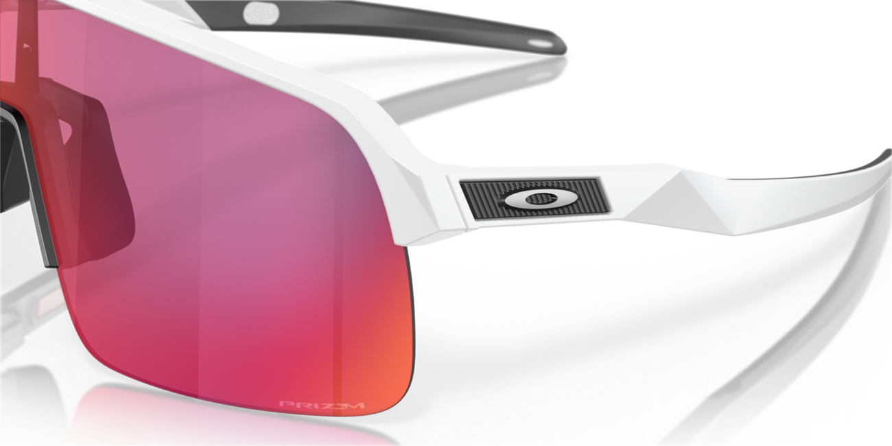 Oakley SUTRO LITE Sonnenbrille mit Rahmen Matte White und mit Dias Prizm Road