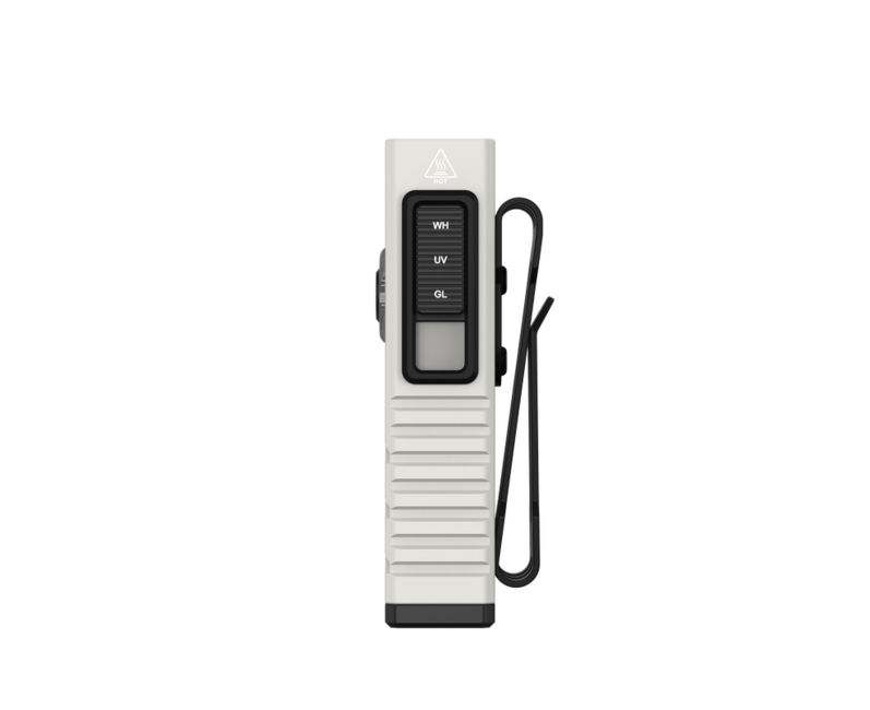 Speras U3-GL Multifunctional EDC Flashlight, White