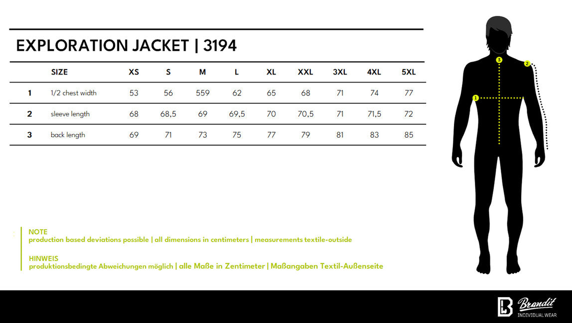 Brandit herren Winterjacke Men Exploration, olivgrün