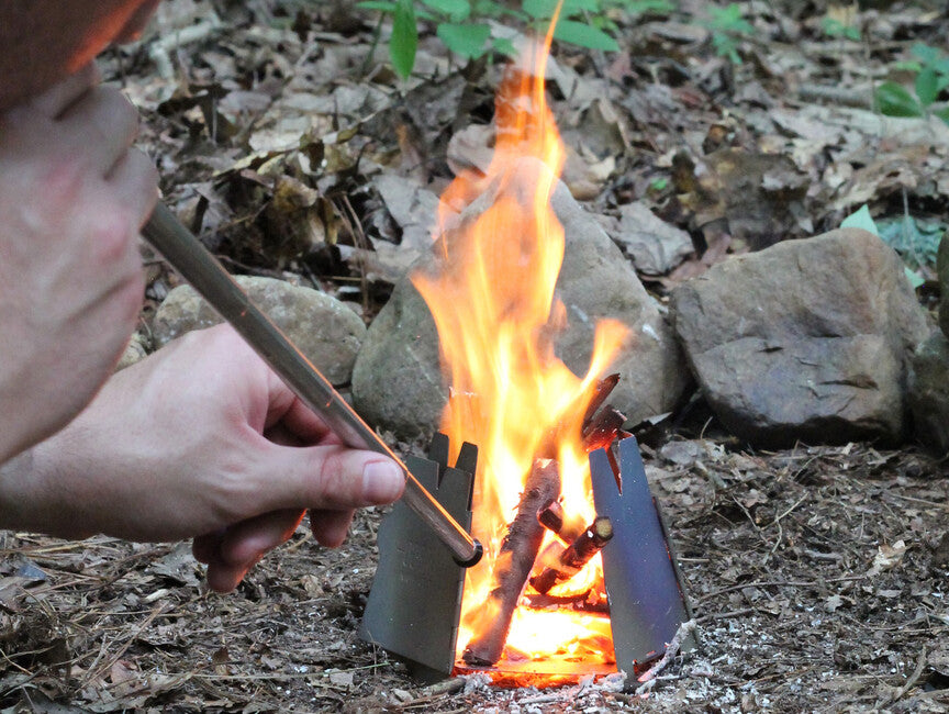 Vargo Ultimate Fire Starter Πυριτόλιθος με Σωλήνα Φυσήματος