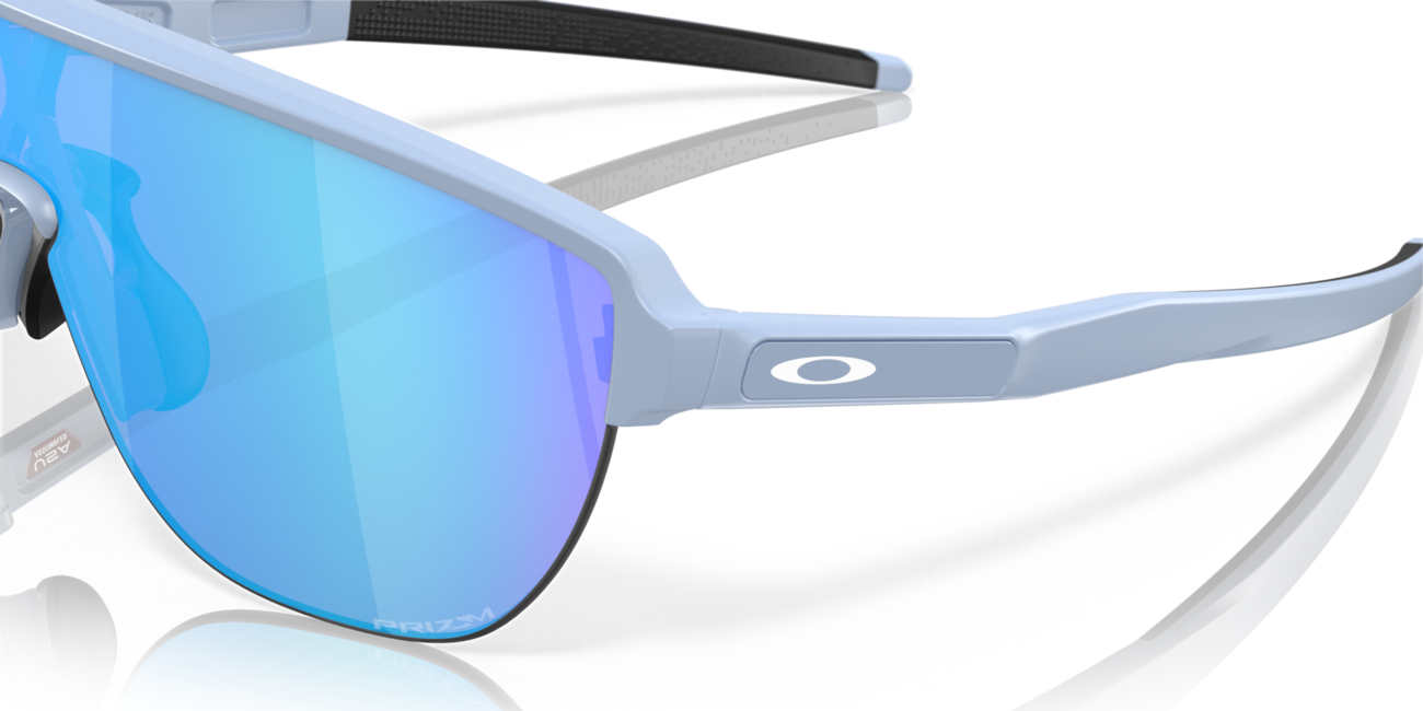 Oakley CORRIDOR Sonnenbrille mit Rahmen matte stonewash und mit dias prizm sapphire 42