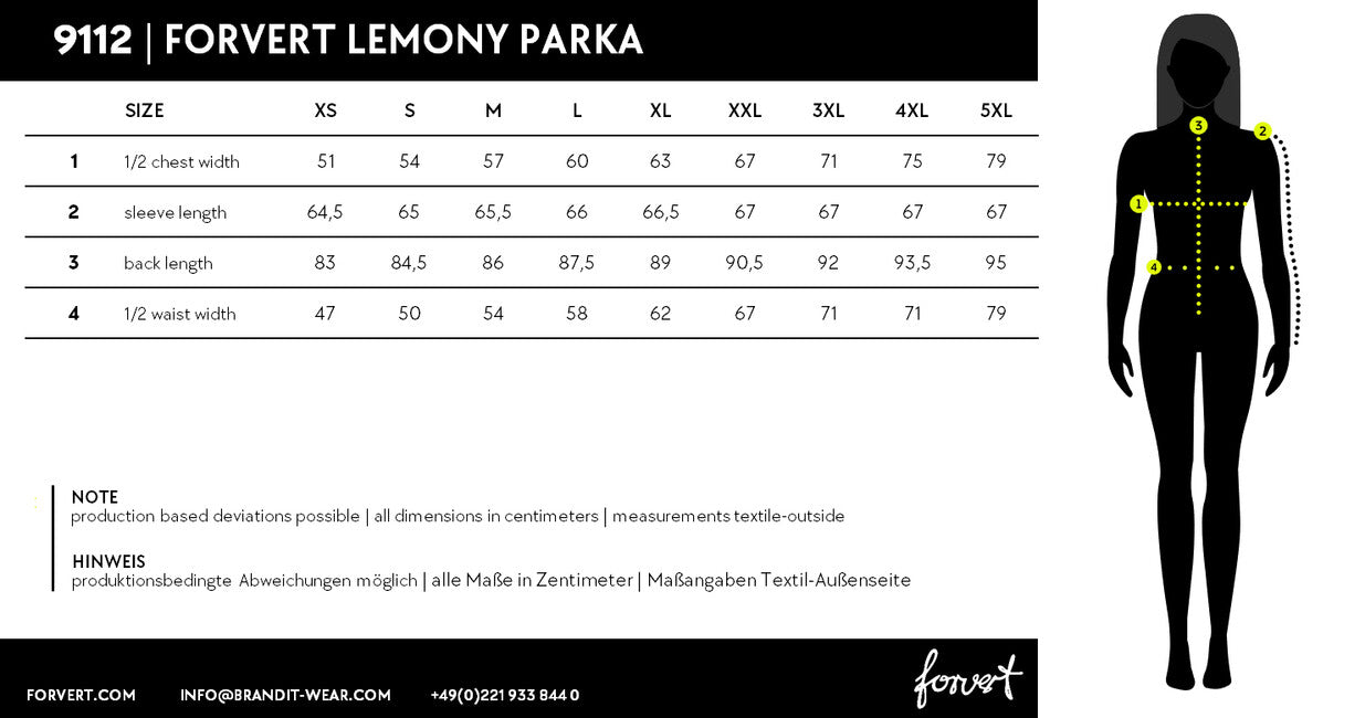 Brandit Forvert Lemony jacke, beige