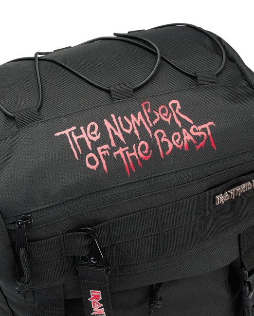Brandit Iron Maiden rucksack 40L, schwarz