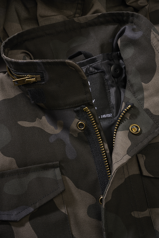 Brandit M65 Standard detská bunda, Darkcamo