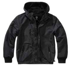 Brandit Windbreaker Frontzip otroška jakna, črna