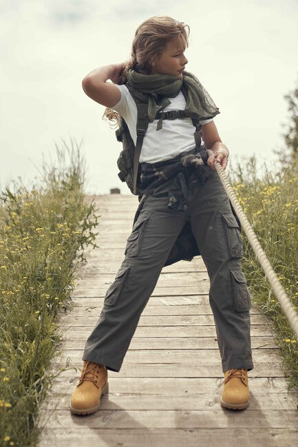 Brandit Pure kinderhose, darkcamo