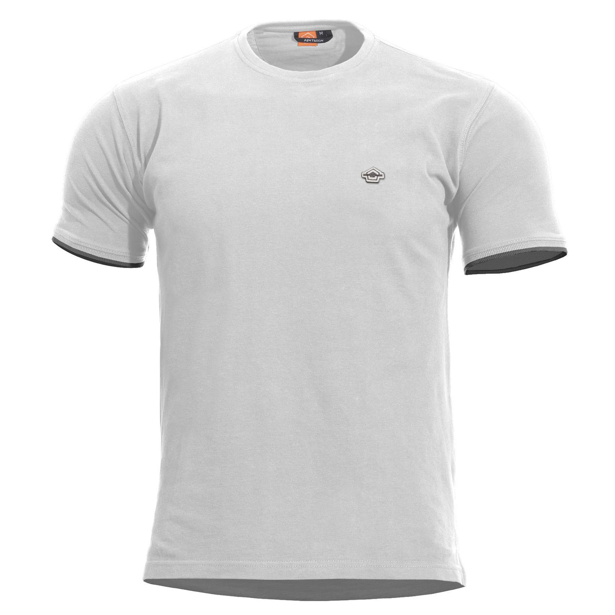 Pentagon T-Shirt Levantes Stripes, weiß