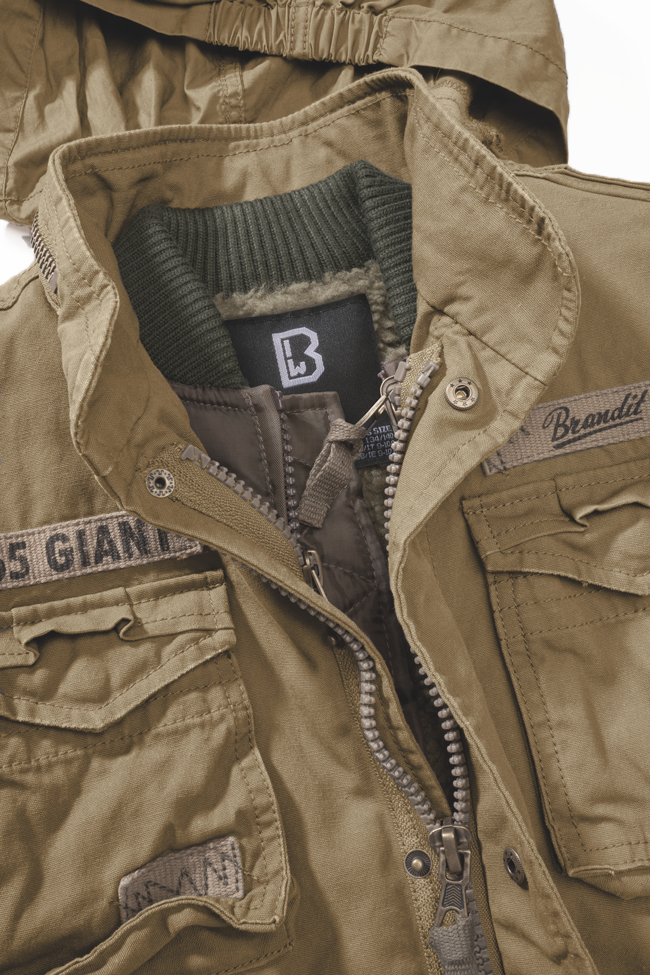 Brandit M65 Giant detská bunda, camel