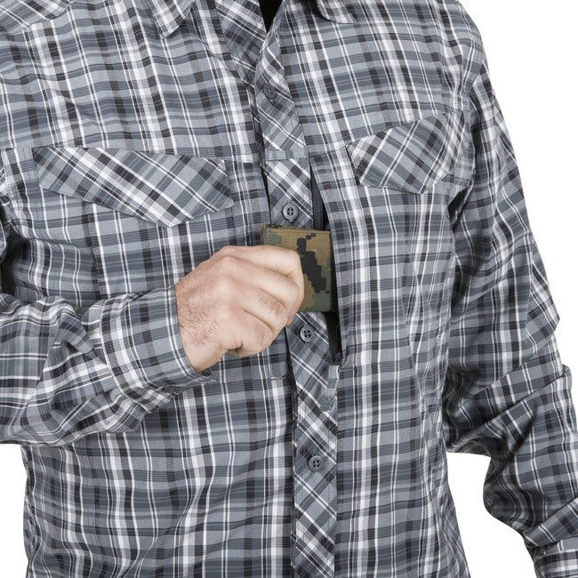 Helikon-Tex Defender Mk2 Hemd - City, Stone Plaid